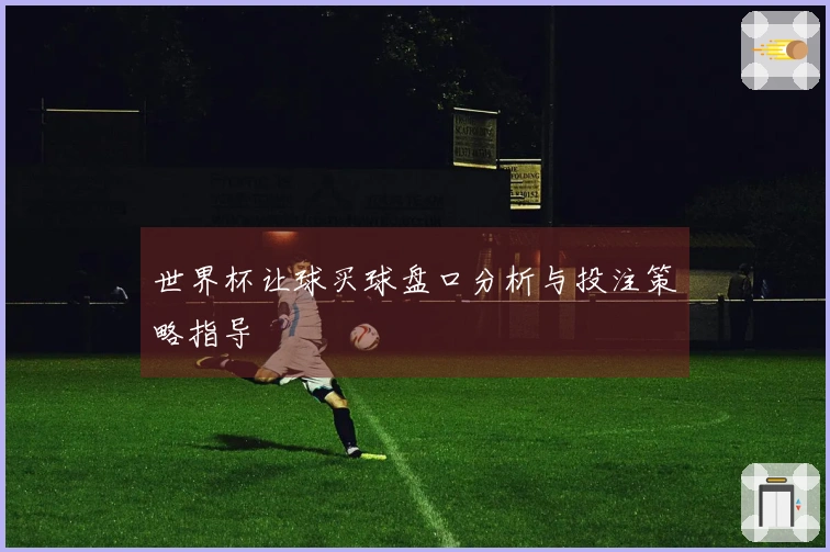 世界杯让球买球盘口分析与投注策略指导
