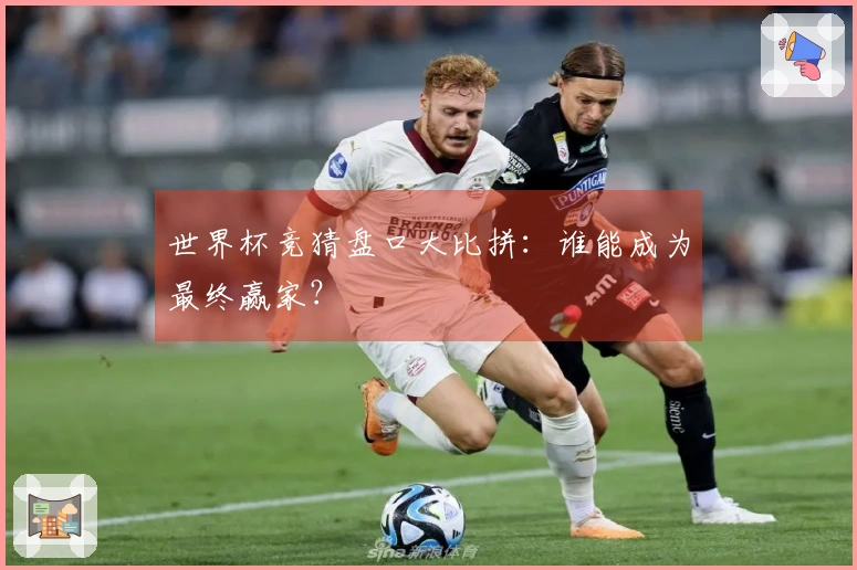 世界杯竞猜盘口大比拼:谁能成为最终赢家?